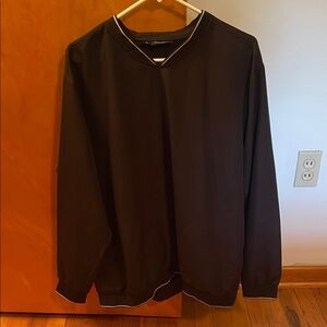 Black V-Neck Pull Over